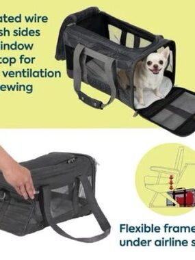 Sherpa Original Deluxe Airline-Approved Dog & Cat Carrier Bag,